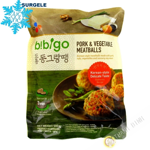 Dumpling Pork & vegetable BIBIGO 600g Germany - SURGELES