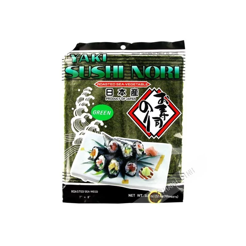 Foglio di alghe per sushi 10F 22,6 g JP