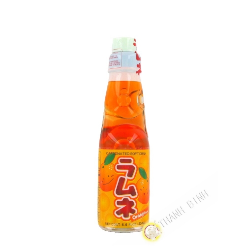 Limonade japonaise ramune orange CTC 200ml Japon