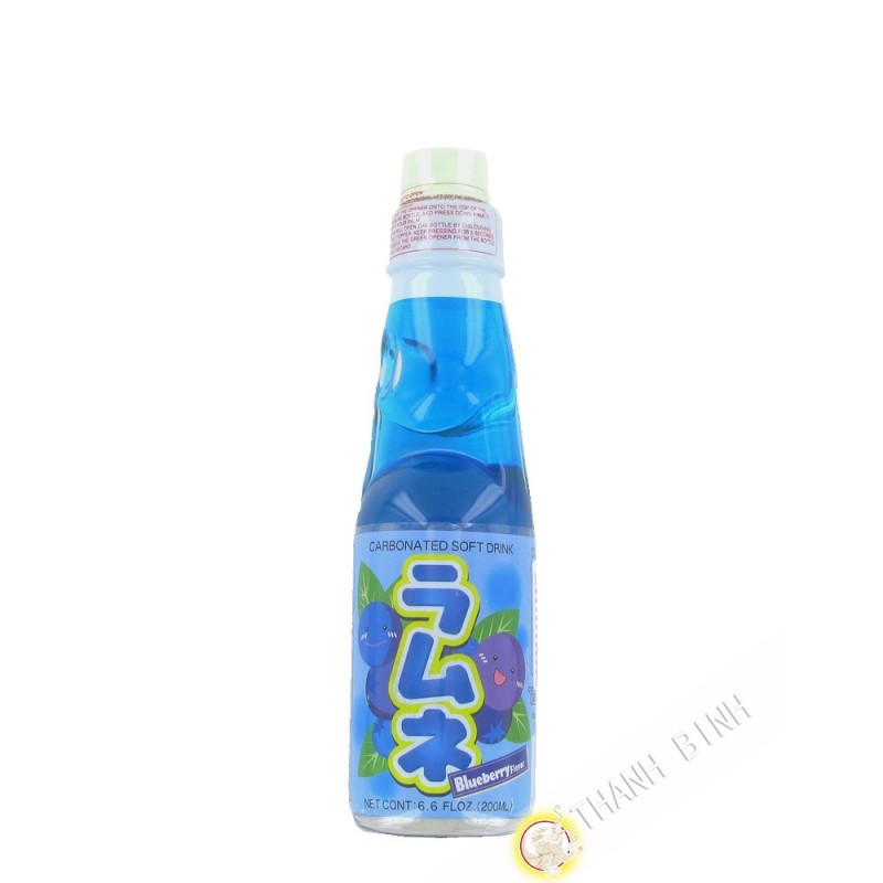 Limonade japonaise ramune myrtille CTC 200ml Japon