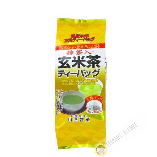 Matcha del tè verde con l esplosione di riso KAWAHARA 120g Giappone