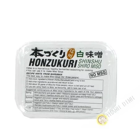 La pasta de Miso claro MARUMAN 500g Japón
