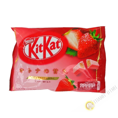 Kitkat goût fraise NESTLE 135.6g Japon