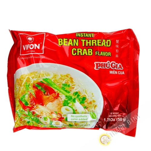 Soupe vermicelle crabe PHU GIA VIFON 50g Vietnam