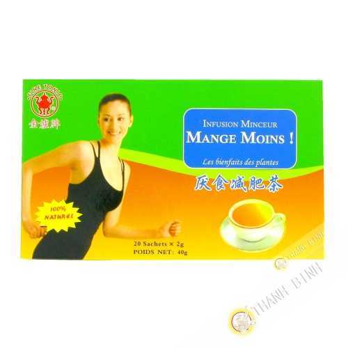 Té Comer Menos (suppressant de apetito adelgazar) 40g China