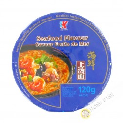 Soupe nouille saveur fruit de mer en bol KAILO 120g Chine