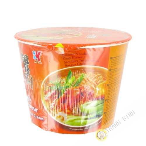 Sopa de fideos con sabor a cangrejo de la copa KAILO 120g China