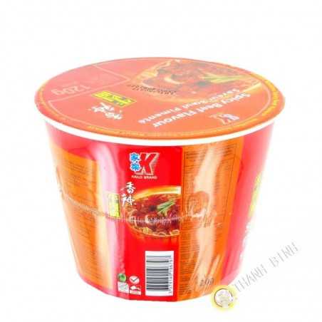 Zuppa di noodle sapore di carne di manzo con coppa KAILO 120g Cina