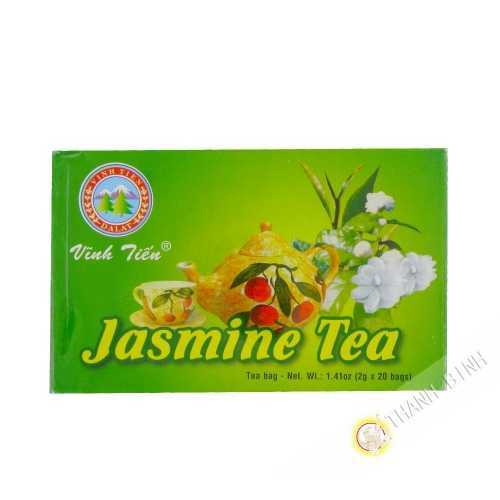 Thé au jasmin en sachet 20x2g VINH TIEN Viet Nam