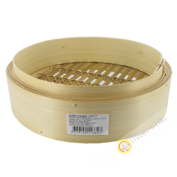 Bandeja de vapor, de bambú del tamaño de 10" 23cm China
