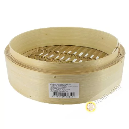 Panier vapeur en bambou taille 10" 25.4cm Chine