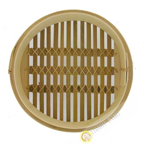 Panier vapeur en bambou taille 10" 25.4cm Chine