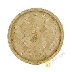 Cover, steam in bamboo