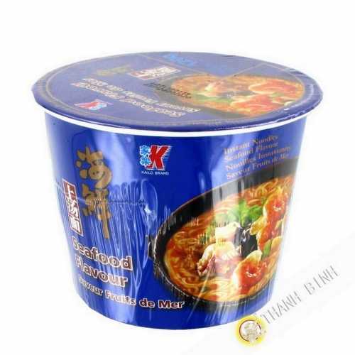 Soupe nouille saveur fruit de mer en bol KAILO 120g Chine