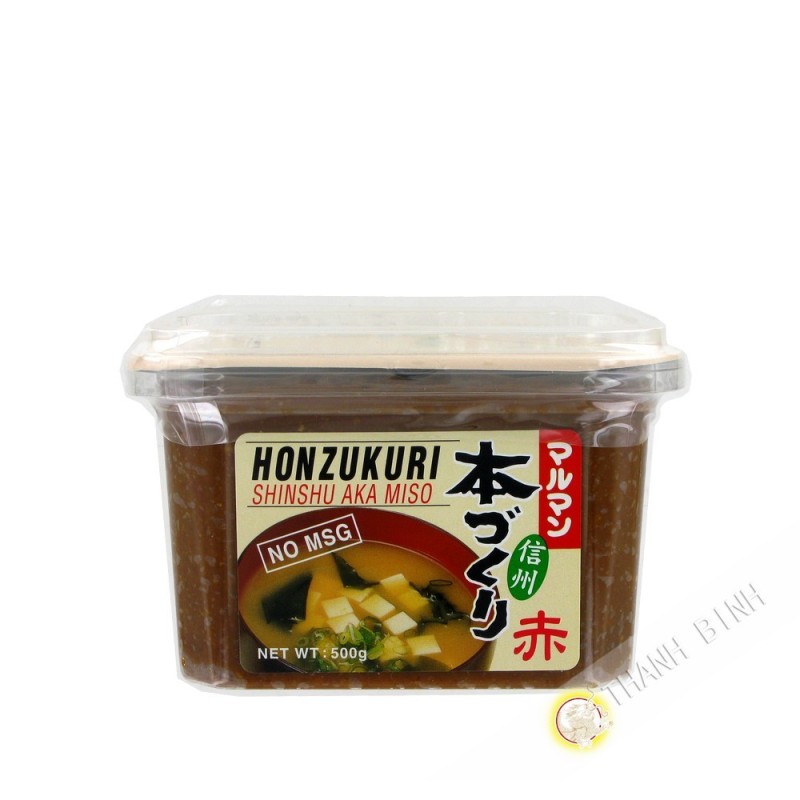 Pasta di miso scurisce MARUMAN 500g JP