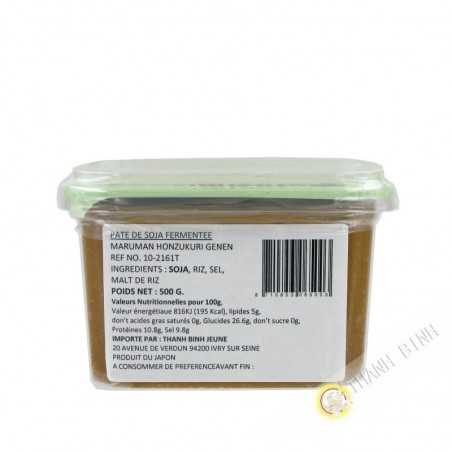 Pasta di miso ridotto di sale MARUMAN 500g JP