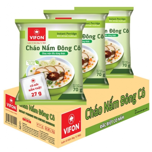 Rice soup mushroom VIFON cardboard 50x50g Vietnam
