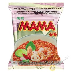 Soupe nouille crevette tom yum MAMA 60g Thailande