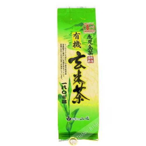 Green tea with rice blast YAMASHIRO 180g Japan