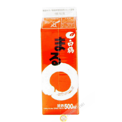 Sake giapponese HAKUTSURU 500ml 13°50 Giappone
