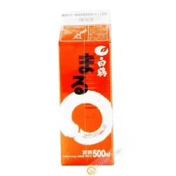 Sake japanese HAKUTSURU 500ml 13°50 Japan