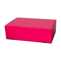 Geschenkbox in leuchtendem Fuchsia, 24 x 35 x 10 cm