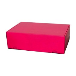Hộp quà tặng Fuchsia sáng bóng 24x35x10cm