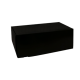 Boîte cadeau Noir brillant 26x39x12cm