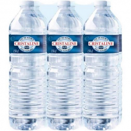 Crystal clear spring water 6x1,5l crystal clear