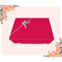 Hộp quà tặng Fuchsia sáng bóng 24x35x10cm