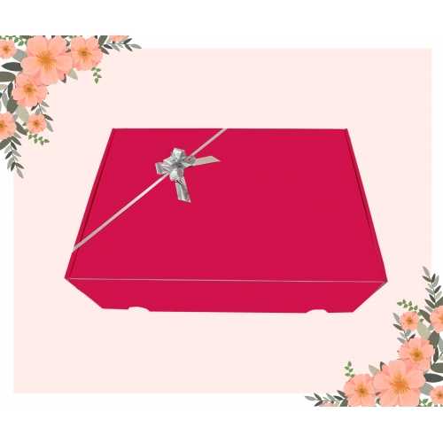 Scatola regalo Fuchsia brillante 24x35x10cm