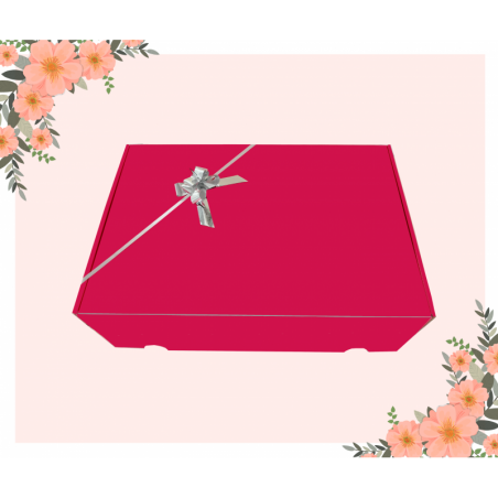 Shiny Fuchsia Gift Box 24x35x10cm