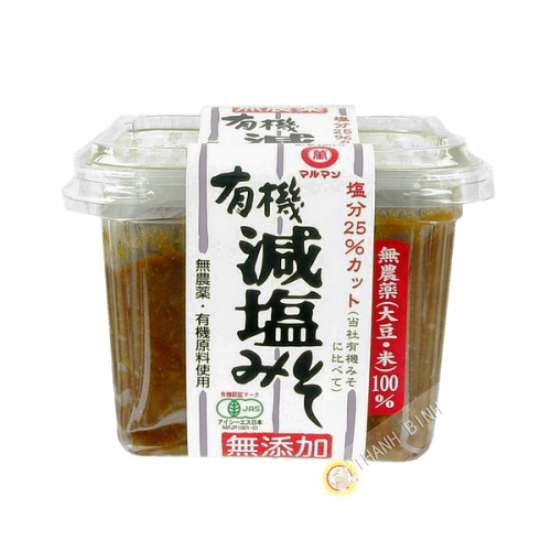 Bột miso giảm muối MARUMAN 500g Nhật Bản