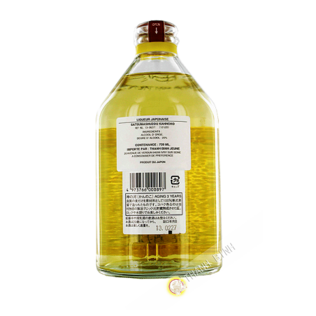 Spirito bere SATSUMA 720 ml 25° Giappone