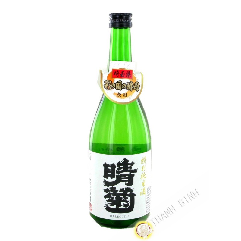 Il sake giapponese HAREGIKU 720 ml 15-16° Giappone