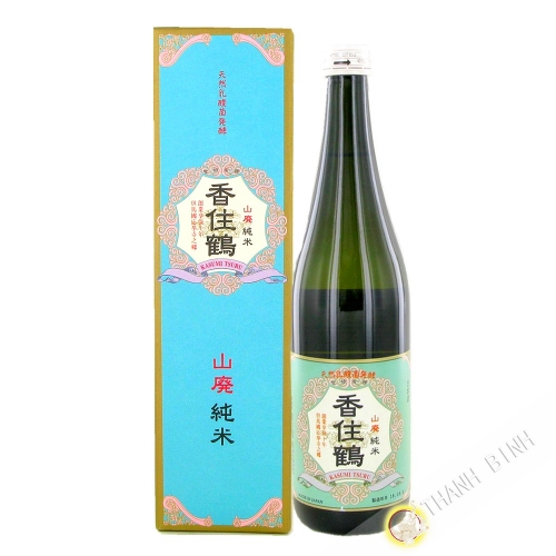 Sake japonés KASUMITSURU 720 ml 15° Japón