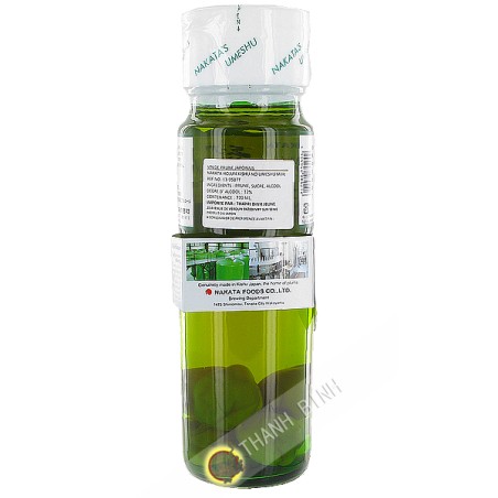 Fermented alcoholic beverage made from Japanese Umeshu plums with NAKATA plum 720ml 12° Japan