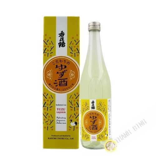 Japanese sake with Yuzu KASUMITSURU 720ml 12° Japan