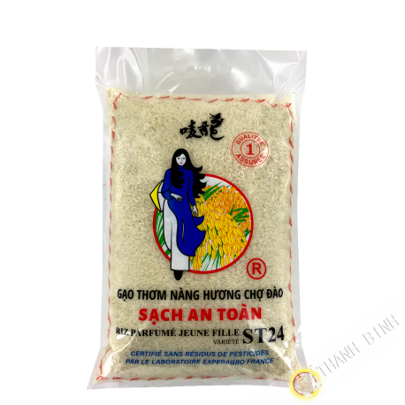 Rice fragrant long-without residues of pesticides GIRL 5kgs Vietnam 2020
