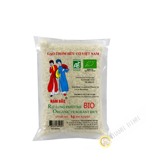 ORGANIC rice fragrant long NAM BAC 1kg Vietnam
