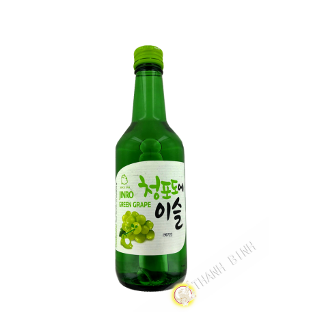 Chamisul soju uva verde 350ml 13 ° Corea