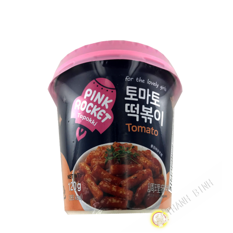 Topokki tomato sauce cup PINK ROCKET 120g korea