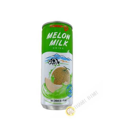 POKKA melon and milk drink 240ml Singapore