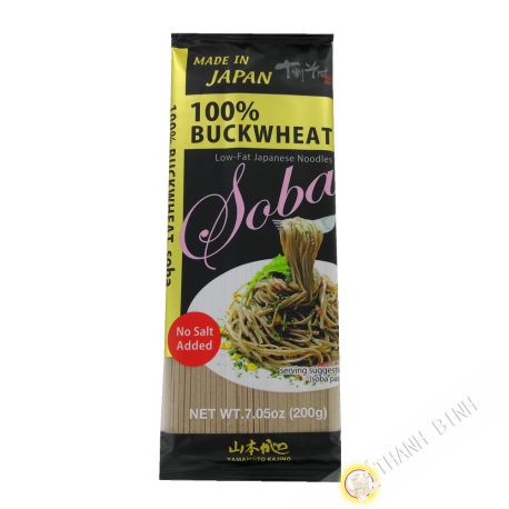 Buckwheat soba paste 100% YAMAMOTO 200g Japan