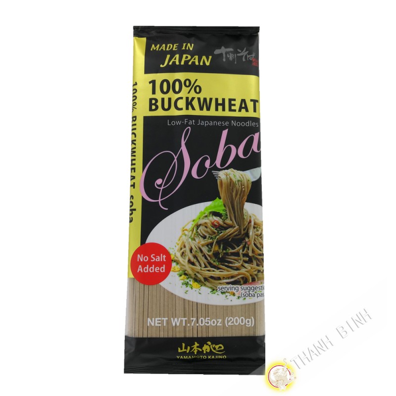 Grano saraceno soba pasta 100% YAMAMOTO 200g Giappone