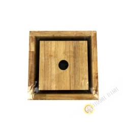 Khuôn mẫu gói bánh chưng thông minh gỗ vuông Việt Nam