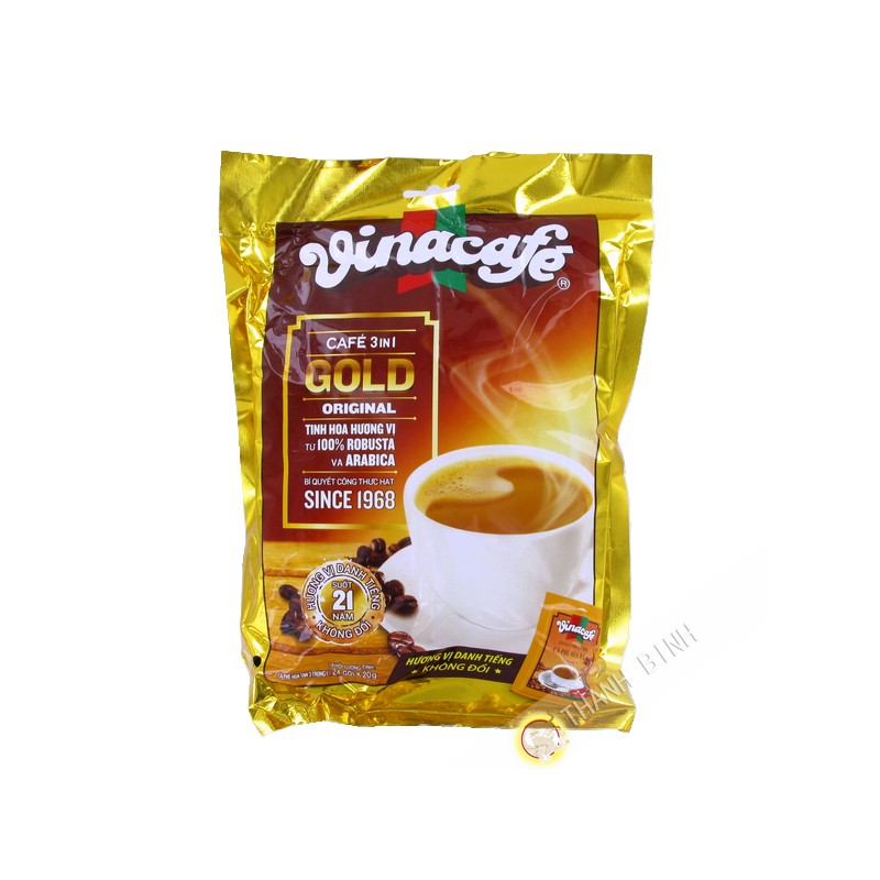 Crema soluble de café 3 en 1 VINACAFE 480g Vietnam