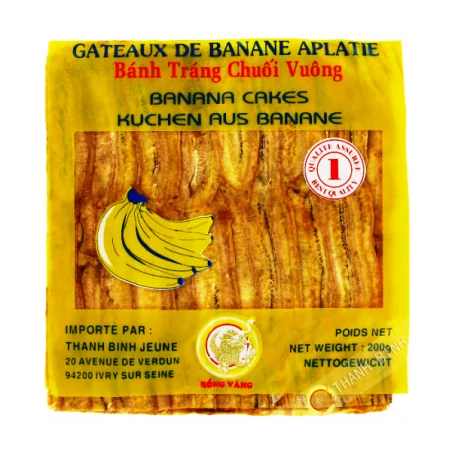 Banana flattened edge, 200g
