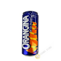 Bebida Orangina y su pulpa lata 330ml