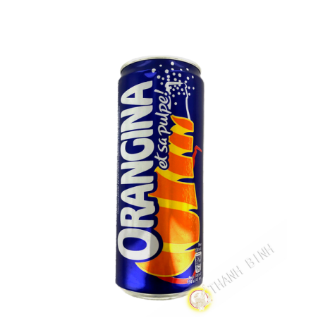 Bebida Orangina y su pulpa lata 330ml